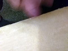 jerking my cock with cumshot