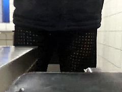 Cumsoaked crusing at public toilet