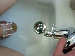 Cold water SPH chastity training punishment 2