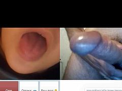 Webchat 164 Two pussies, mouth and my dick