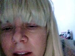 Sexy blonde Brenda justice sings a song