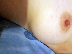 topless tall gf's tits sexy big nipples