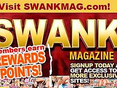 SWANK MAG - Cindy Dollar is Giving Herself an Orgasm!
