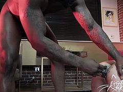 It definitely Feels Like Summer in this porn scene where a naughty slut got rammed hard by two black guys with hgue cocks in HD
