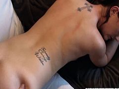 This is one of the best tapes we have ever made. Babe let him fuck her hard on the sofa and we taped all the action. At the end she swallows everything