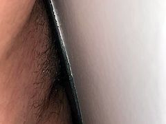 Gloryhole cumshot