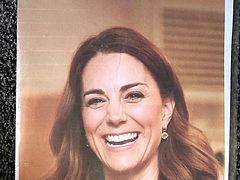 Kate Middleton Receives a face full of cum