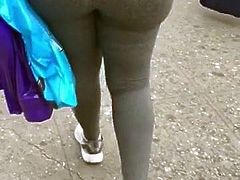 Grey Sweats Ass