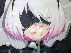 2B Oppai Mousepad Cum Tribute 2