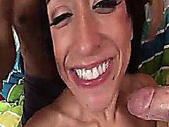 a great blast... huge blasts... WAtch today and enjoy this hot porn scene outdoors with this Large Facial performed by this horny brunette slut