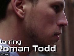 Men.com - Roman Todd Wesley Woods - Doorman Dick - Drill My Hole - Trailer preview