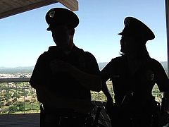I want the Ass of my Workmate !!! Enjoy these two horny police officers having fun with one another in this hot porn HD scene today