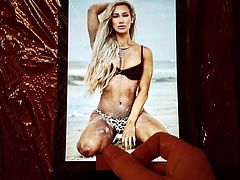 WWE Carmella cumtribute #4