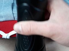 In car flash dildo