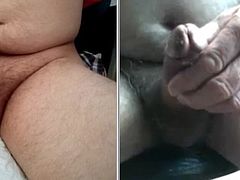 Webcam Adventures 3 - 70yo gets my cum