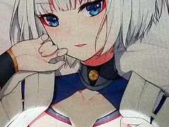 Kaga (Azur Lane) Oppai Mousepad Cum Tribute