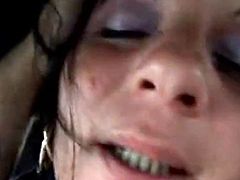 Arab wife having hairy bushes over her pussy gets hot lick in the tongue by an guy before fucking her in this tempting video.