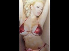 Jordan Carver Cum Tribute