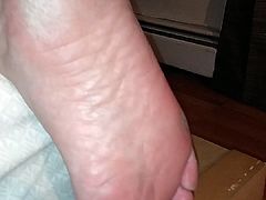 Wife rough dry soles