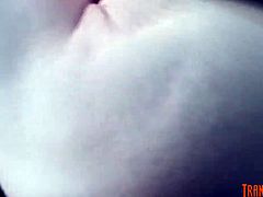 Check out this closeup video of a smoking hot and horny twink getting his tight asshole drilled by a 10