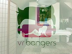 VR BANGERS Angry Busty Brunette Needs Rough Body Massage