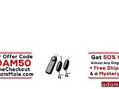 Use your imagination! It’s getting super gay and kinky in that brain of yours, I know! Don’t let the wrist to ankle restraints scare you! You got this. Just have your safe word ready.
Would you like to try either of these gay bdsm sex toys? Visit Adam Male and enter promo code ADAM50 at checkout for 50% off almost any single item + Free Discreet Shipping & a Mystery Gift!
You have to try this bondage gear and if that’s not your thing, no sweat!