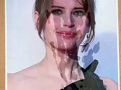 Felicity Jones - Cum Tribute No. 04