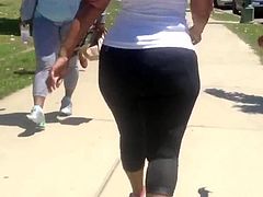 Big booty walking