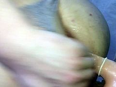 Shemale Noisy Gaping Fart Anal Dildos + Pretty Feet part 8