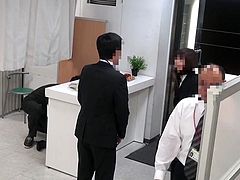 Fuck The Japanese Receptionist GIrl