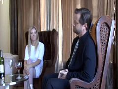 Two men look at each other they want this bitch so they pounce on her take her upstairs where they cut off her bra and knickers and rampantly rape her then one man strangles her to death as the other man keeps the bitch down then wanks his cock. great rape, great bitch.