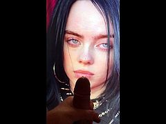 Billie Eilish cum tribute