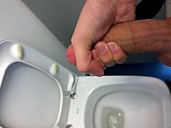 Kevin Weber - Me wanking in public toilet