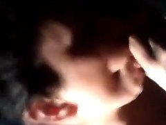 Mexican chick sucking my dick
