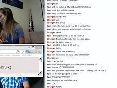 HOT AMERICAN 21YR OLD CHEATING ON BF ON OMEGLE
