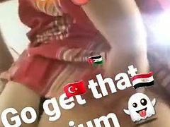 Twerking BBW Big Ass Big Tits Pawg Snapchat