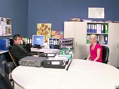 Old man Fucks Young Women in the Office