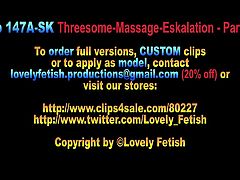 Clip 147SK Threesome Massage - Part 2 - 12:04min, Sale:$10