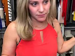 PublicAgent Blonde with big boobs has outdoor sex in public