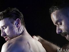 This adopted son confessed to his sister's spouse that homosexual sex is what he is most passionate about. So they started making gay love. After ass-rimming and sucking, they end up fucking hard. Watch how he inserts his cock deep inside his butthole making him narrow his eyes with pleasure.