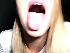 ASMR Siren - Mouth Tongue and Ahegao Face