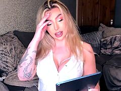 Naughty blonde dirty comment online pic