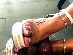 Fucking My Wedges Footjob – Feetwonders
