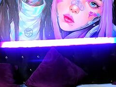 Shy amateur webcam girl with small tits masturbates