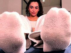 AddictiveJenna - My Socks Are Your Gods - Foot Fetish,