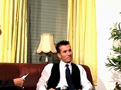 Mature couple fucking in ffm threesome