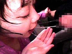 Group sex hardcore double blowjob swallowing cum