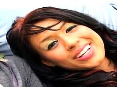 Brunette Slut Gives Blowjob To Big Cock Outdoors