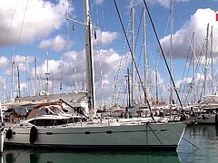 German outdoor blowjob of two women on vacation in Mallorca