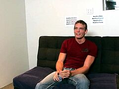 Hung straight audition at office